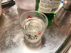 新大久保 チュクミ(イイダコ) 食べログ 하남집 ハナムジップ 飲み放題韓国焼酎パイナップル味