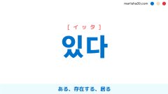 韓国語単語 멋있다 モシッタ 素晴らしい 素敵だ しゃれてる かっこいい 意味 活用 読み方と音声発音 韓国語勉強marisha