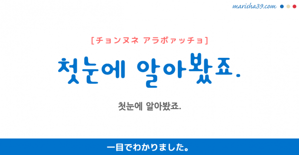 韓国語単語 ハングル 첫 チョッ 初めての 初の 最初の 第一の 意味 活用 読み方と音声発音 韓国語勉強marisha